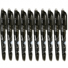 百乐(Pilot) 0.5mm摩磨擦签字笔 可擦中性笔签字笔#LFB-20EF，黑色