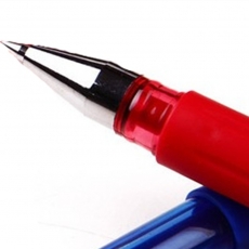 斑马(Zebra) 0.5mm顺滑中性笔 签字笔水性笔#JJ100，红色，10支装