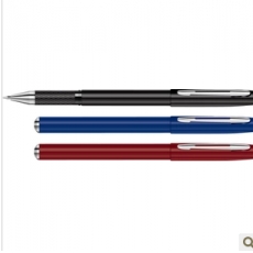 宝克(BAOKE) 0.7mm磨砂杆中性笔 水笔签字笔#PC1888，黑色，12支装