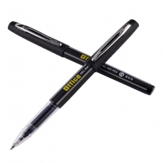 宝克(BAOKE) 1.0mm签字笔 大容量中性笔#PC1048，黑色，12支装