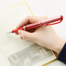 晨光(M&G) 1.0mm顺滑中性笔 加粗签名笔签字笔#AGP13604，红色，12支装