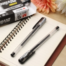 晨光(M&G) 0.5mm酷客水笔 办公中性笔签字笔#GP1720，黑色，12支装