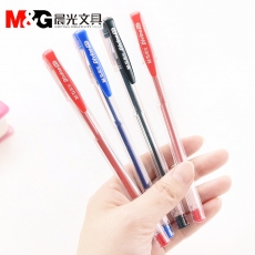 晨光(M&G) 0.5mm酷客水笔 办公中性笔签字笔#GP1720，红色，12支装