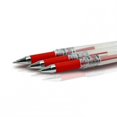 晨光(M&G) 0.7mm加粗签字笔 顺滑签名笔中性笔#GP1111，红色
