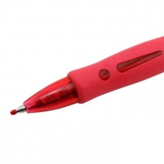 晨光(M&G) 0.5mm按制签字笔 按动中性笔水笔#GP1008，红色