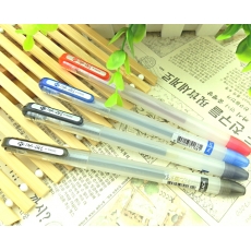 东亚(DONG-A) 0.4mm雾杆签字笔 针管尖中性笔水笔#MY-GEL，黑色，12支装