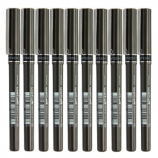三菱 0.5mm顺滑走珠笔 经典款中性笔水笔#UB-155，黑色