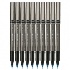 三菱 0.5mm顺滑走珠笔 经典款中性笔水笔#UB-155，蓝色