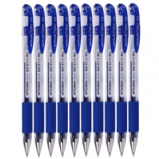 三菱 0.38mm啫喱笔 极细财务中性笔彩色水笔#UM-151，蓝色