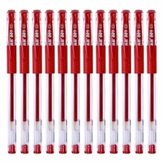 真彩乐美 0.5mm金装史努比中性笔 签字笔水笔#GP009，红色