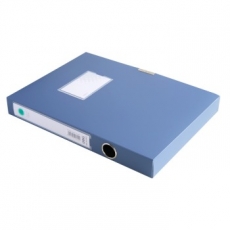 得力(Deli) A4，2寸档案盒文件盒 背宽35mm资料盒#5622