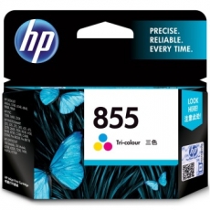 惠普(HP) 打印机墨盒 原装正品惠普墨盒#855，彩色
