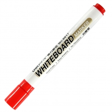 得力(Deli) 思达可擦白板笔 白板专用笔#6817，红色