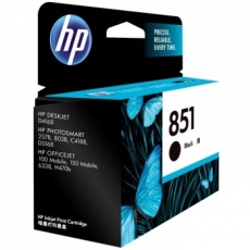 惠普(HP) 打印机墨盒 原装正品惠普851墨盒#C9364ZZ，黑色