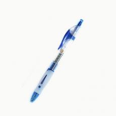 晨光(M&G) 0.5mm按制签字笔 按动中性笔水笔#GP1163，蓝色