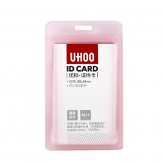 优和UHOO 半透明防水工作卡套#6614